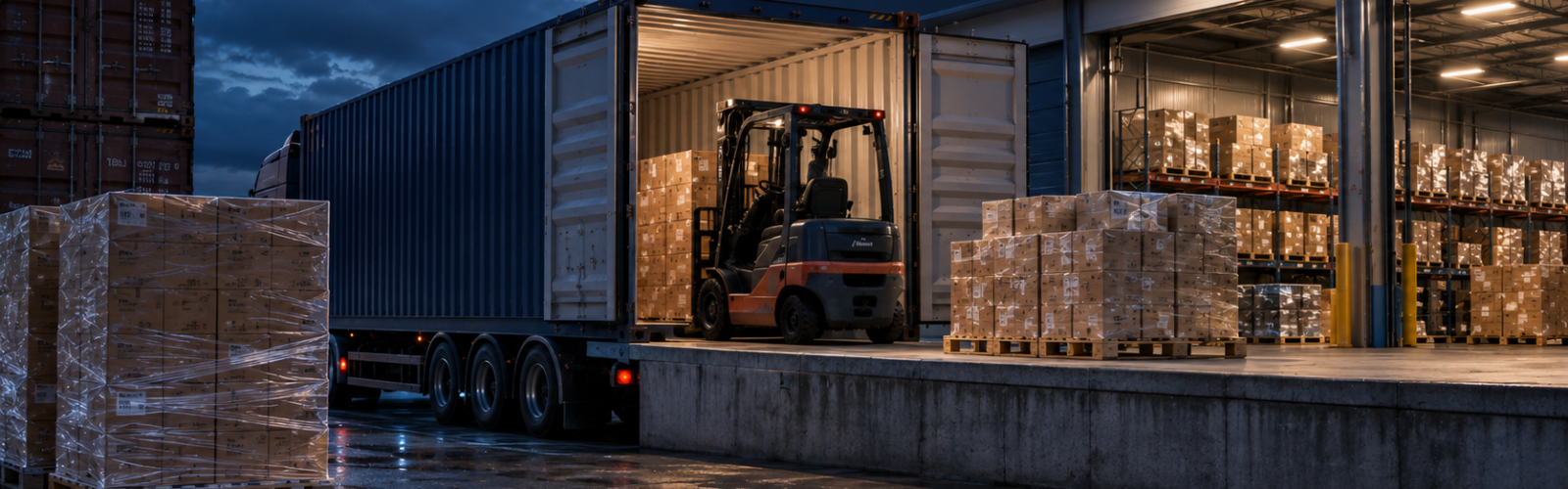 Container unloading Container unloading